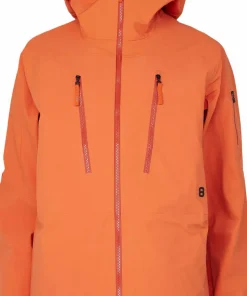8848 Altitude Men's Gansu 4.0 Shell Jacket Orange Rust