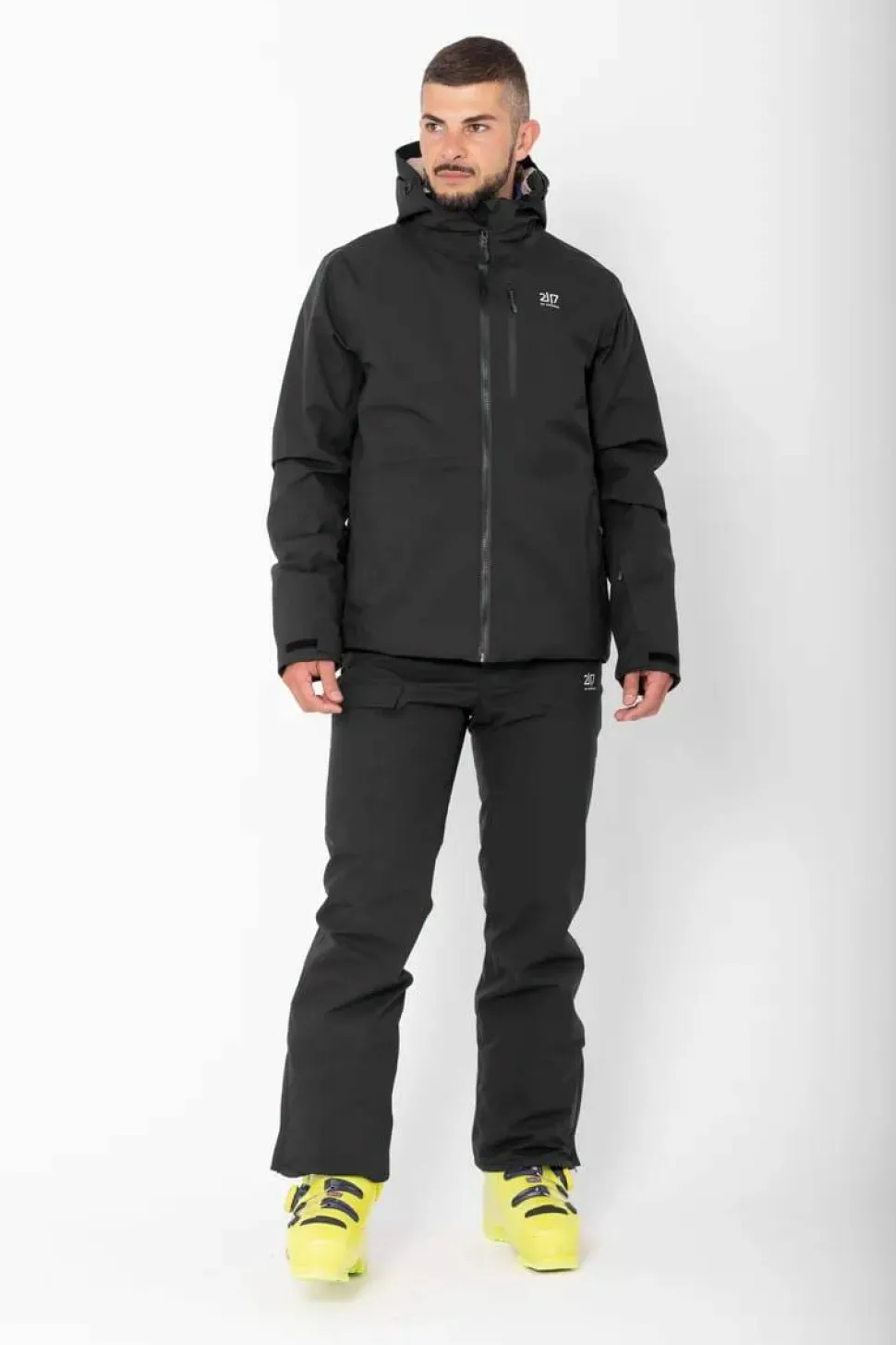 2117 of Sweden Men's Light Padded Ski Pant Kabo Black
