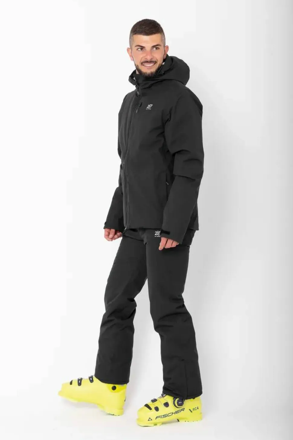 2117 of Sweden Men's Light Padded Ski Pant Kabo Black