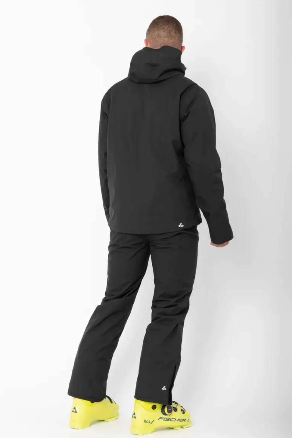 2117 of Sweden Men's Light Padded Ski Pant Kabo Black