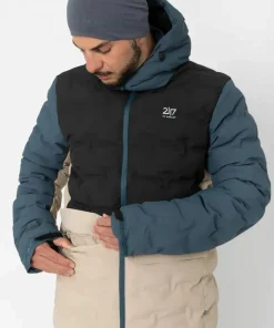 2117 of Sweden Men's Padded Ski Jacket Mala Midnight