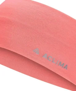 Aclima LightWool Headband Sun Kissed Coral