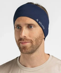 Aclima LightWool Headband Navy Blazer
