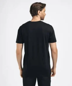 Aclima Men's Lightwool 140 Classic Tee Antler Jet Black