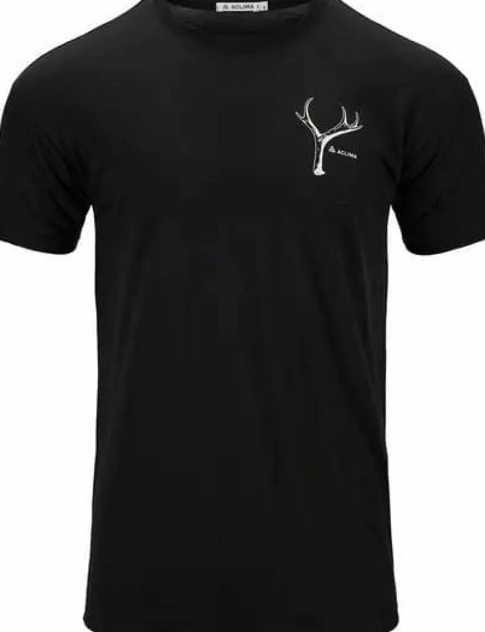 Aclima Men's Lightwool 140 Classic Tee Antler Jet Black
