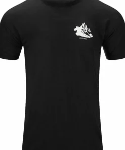 Aclima Men's Lightwool 140 Classic Tee Mountain Jet Black