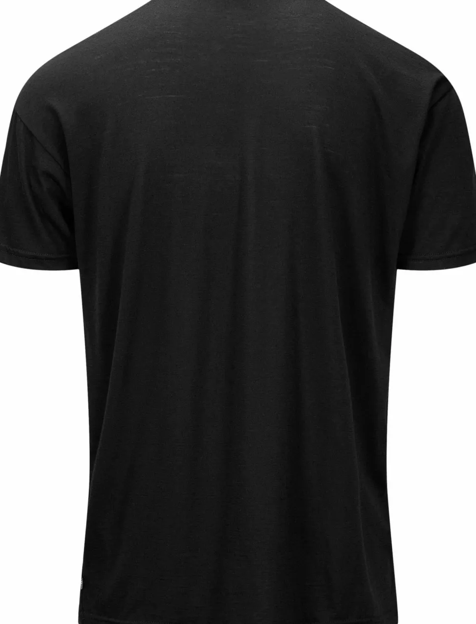 Aclima Men's LightWool 140 Classic Tee Logo Jet Black