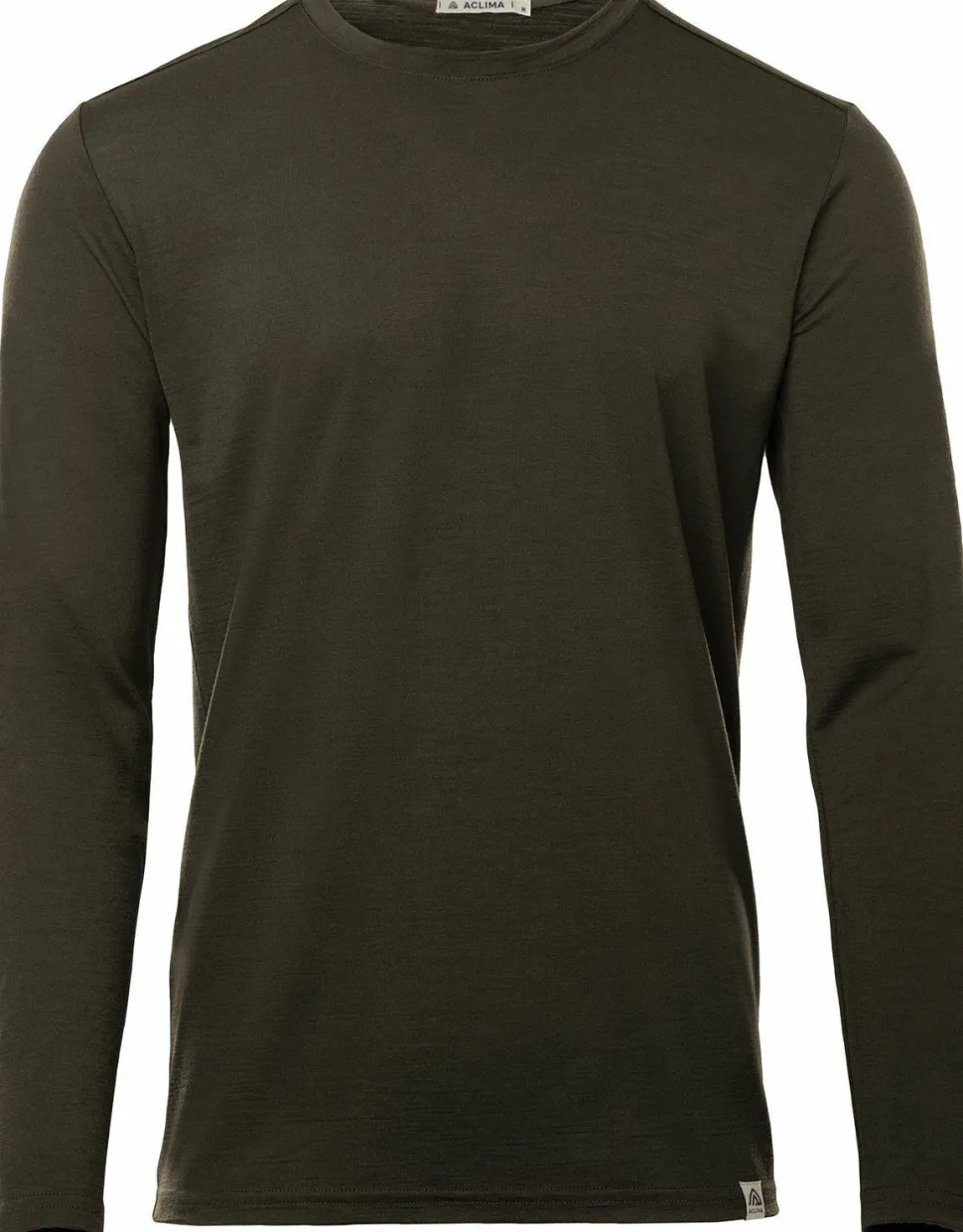 Aclima Men's LightWool 180 Crewneck Tarmac