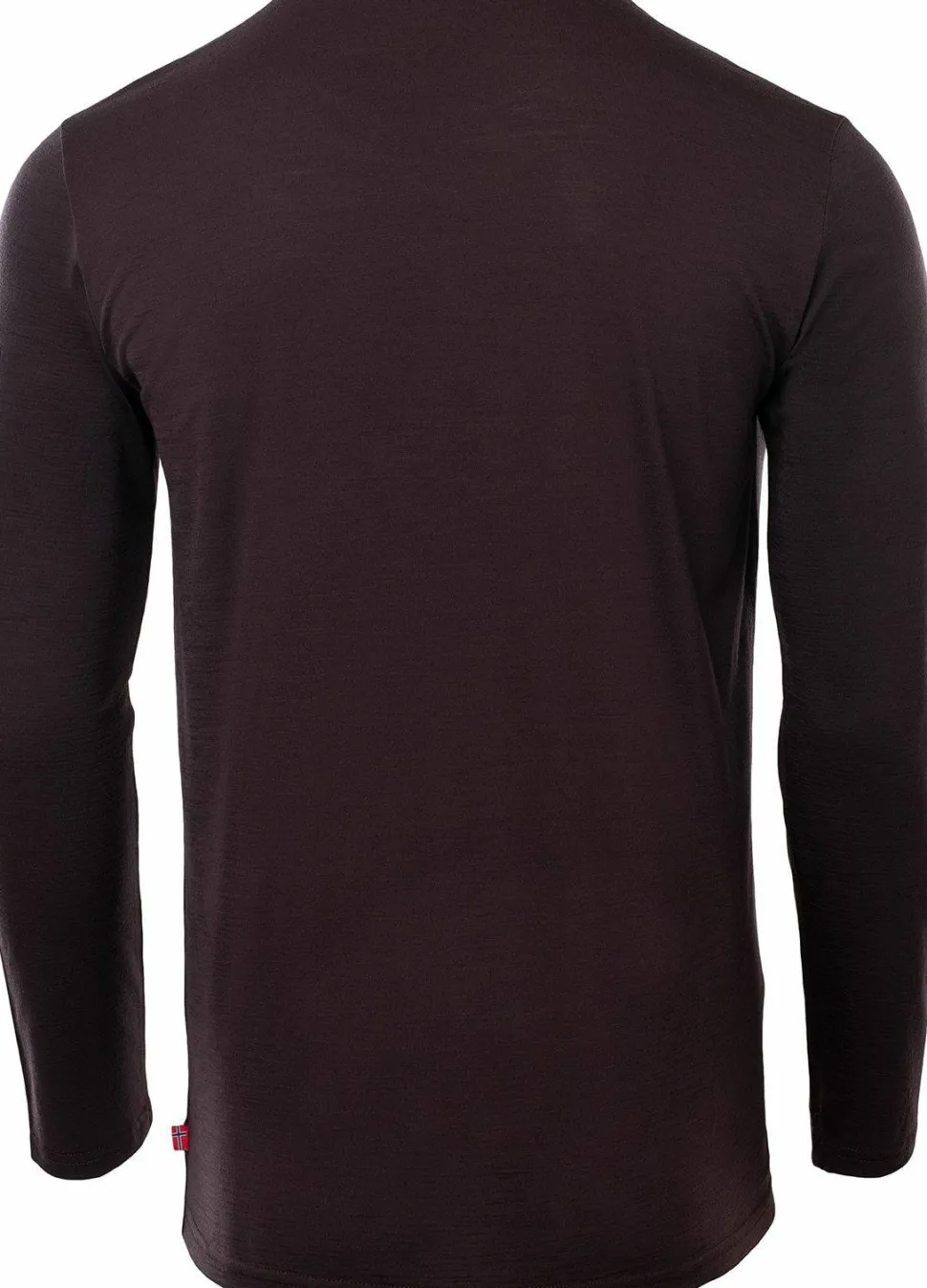 Aclima Men's LightWool 180 Crewneck Chocolate Plum