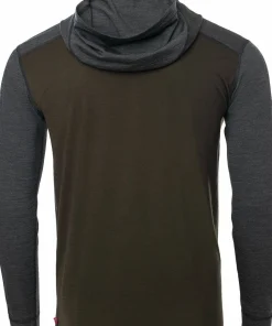 Aclima Men's LightWool 180 Hoodie Tarmac/Marengo