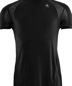 Aclima Men's LightWool 140 Sports T-shirt Jet Black