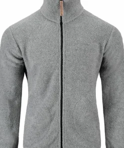 Aclima Men's ReBorn Terry Jacket Light Grey Melange