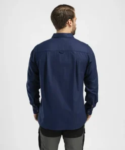 Aclima Men's ReBorn Woolshirt Navy Melange