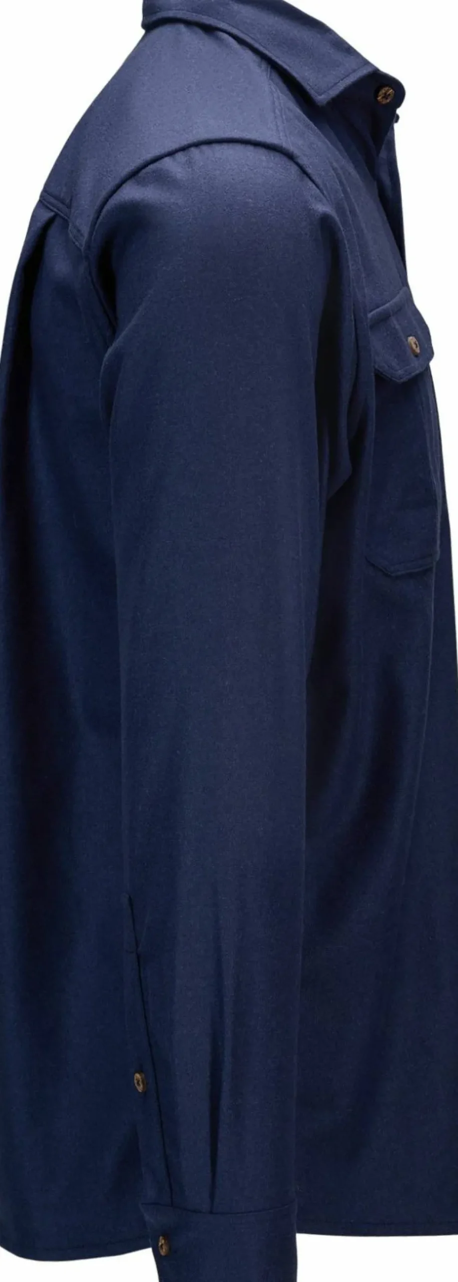 Aclima Men's ReBorn Woolshirt Navy Melange