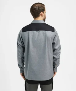 Aclima Men's ReBorn Woolshirt Light Grey Melange