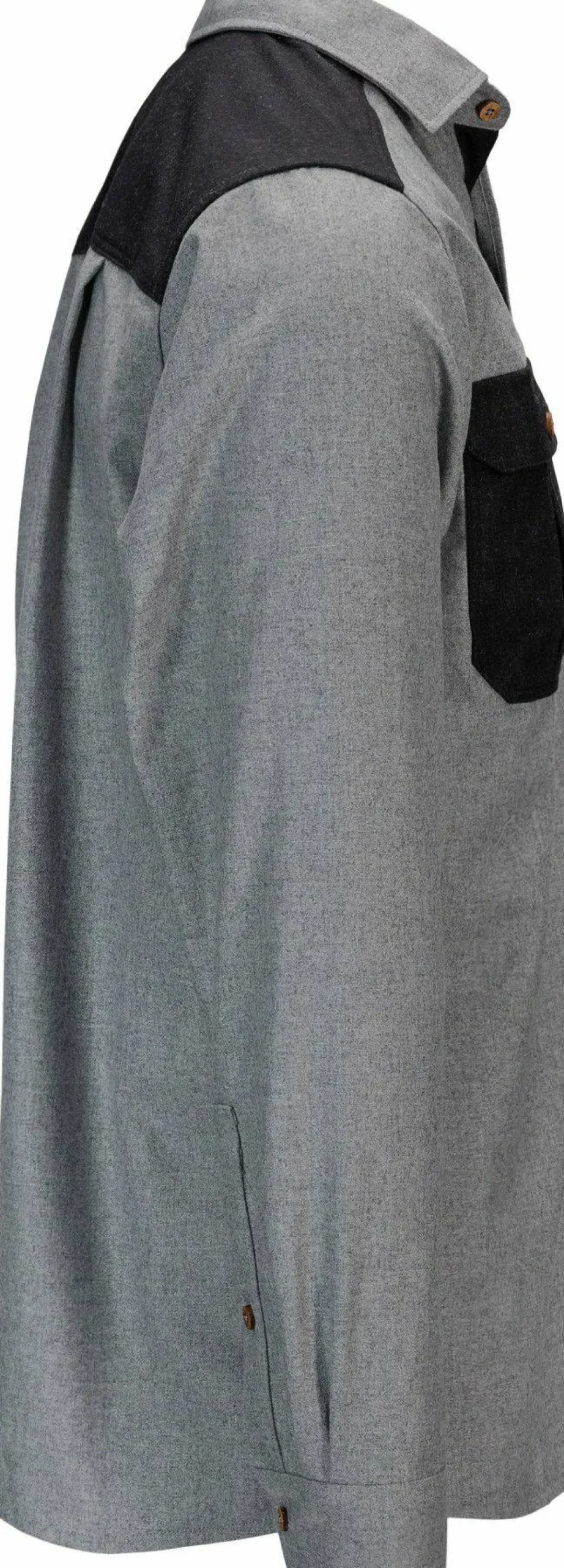 Aclima Men's ReBorn Woolshirt Light Grey Melange