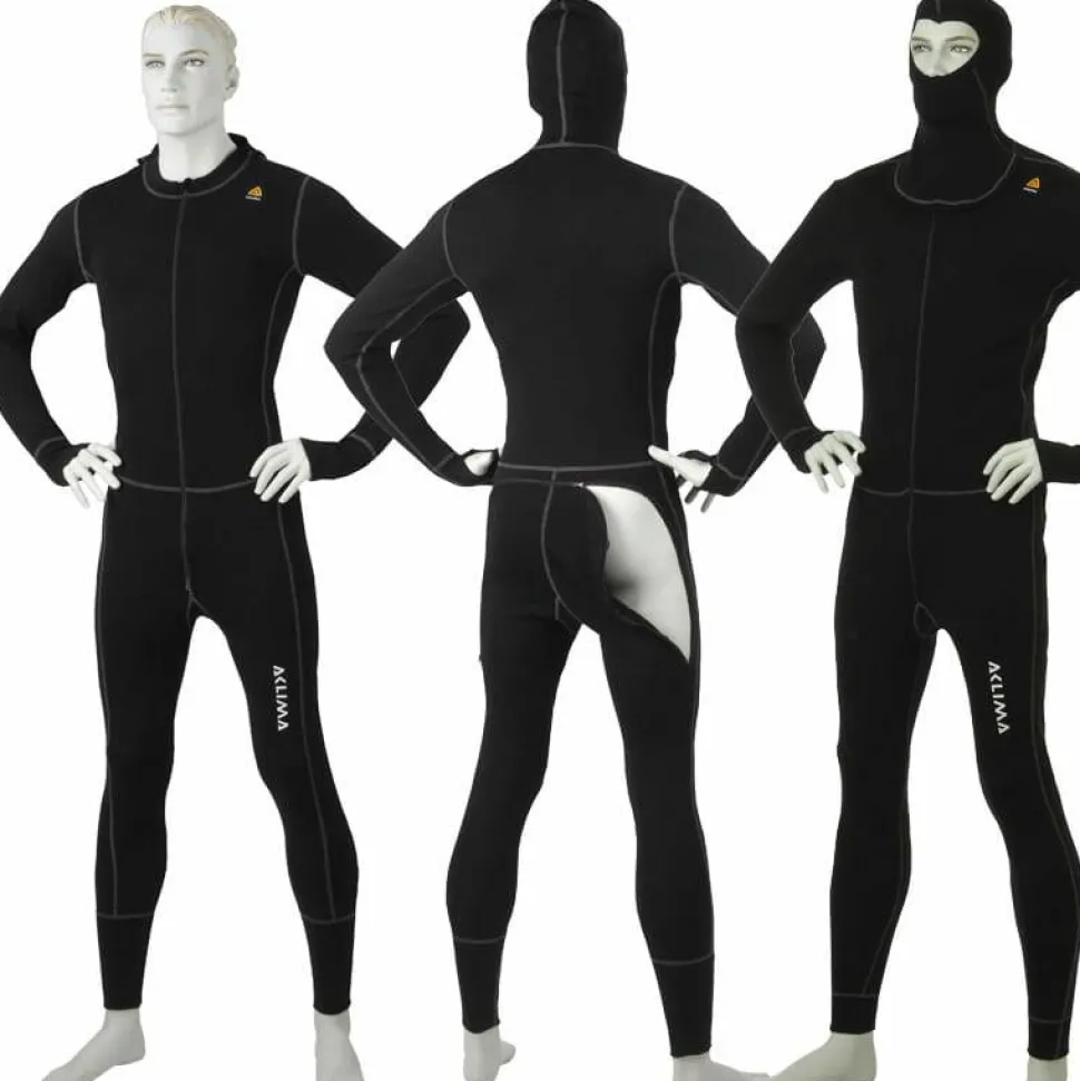 Aclima Men's WarmWool Overall Jet Black
