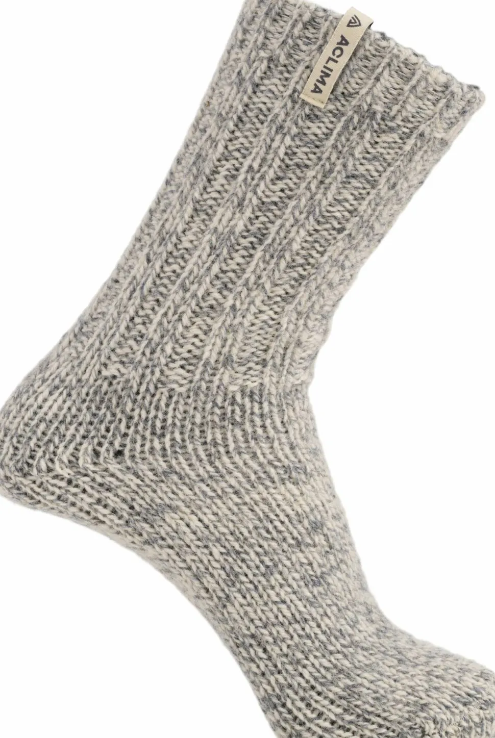 Aclima Norwegian Wool Socks Grey/White