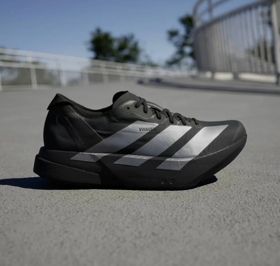 Adidas Men's Adizero Adios Pro 4 Core Black/Ironmt/Carbon