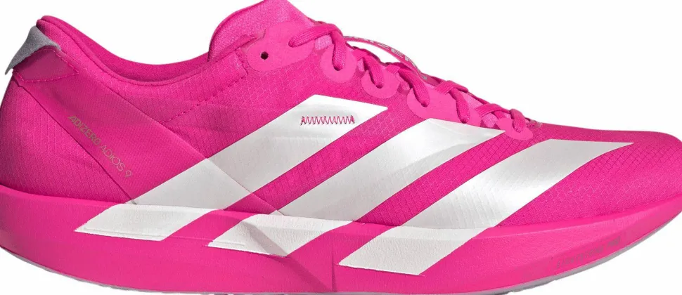 Adidas Men's Adizero Adios 9 Shock Pink/Zero Metalic/Silver Violet