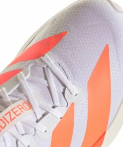 Adidas Men's Adizero Adios 9 Cloud white/Lucid Orange/Lucid red