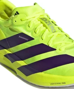 Adidas Men's Adizero Adios 9 Solar Yellow / Aurora Plum / Powder Plum