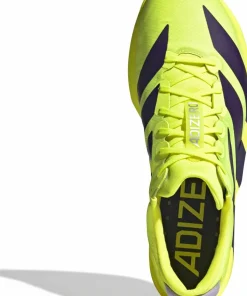 Adidas Men's Adizero Adios 9 Solar Yellow / Aurora Plum / Powder Plum