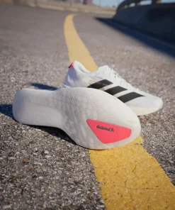 Adidas Men's Adizero Adios 9 Cloud White/Core Black/Lucid Red