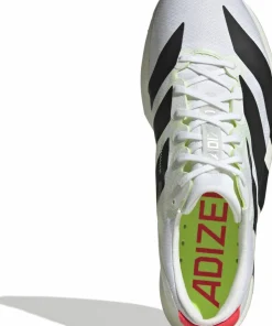 Adidas Men's Adizero Adios 9 Cloud White/Core Black/Lucid Red