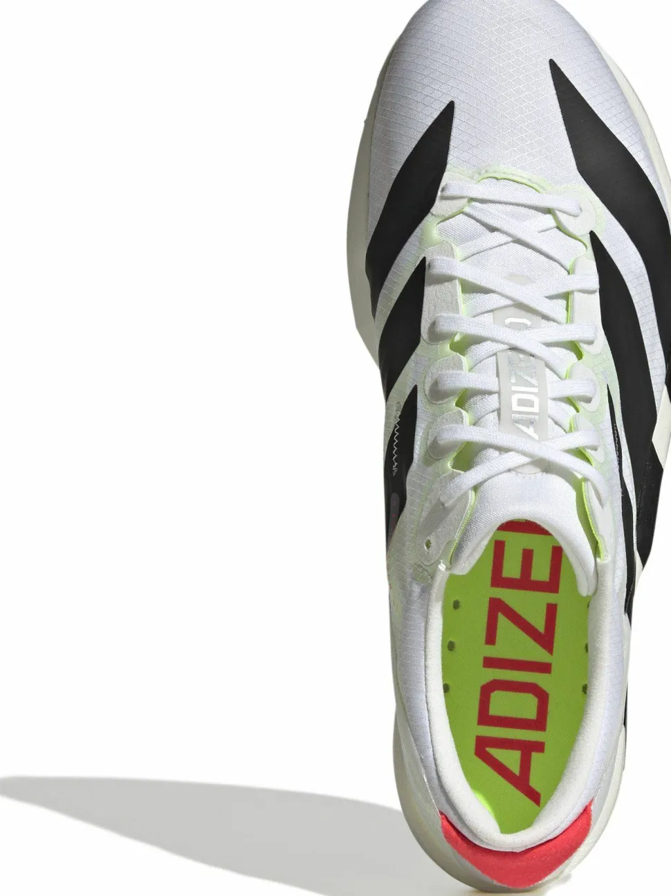 Adidas Men's Adizero Adios 9 Cloud White/Core Black/Lucid Red