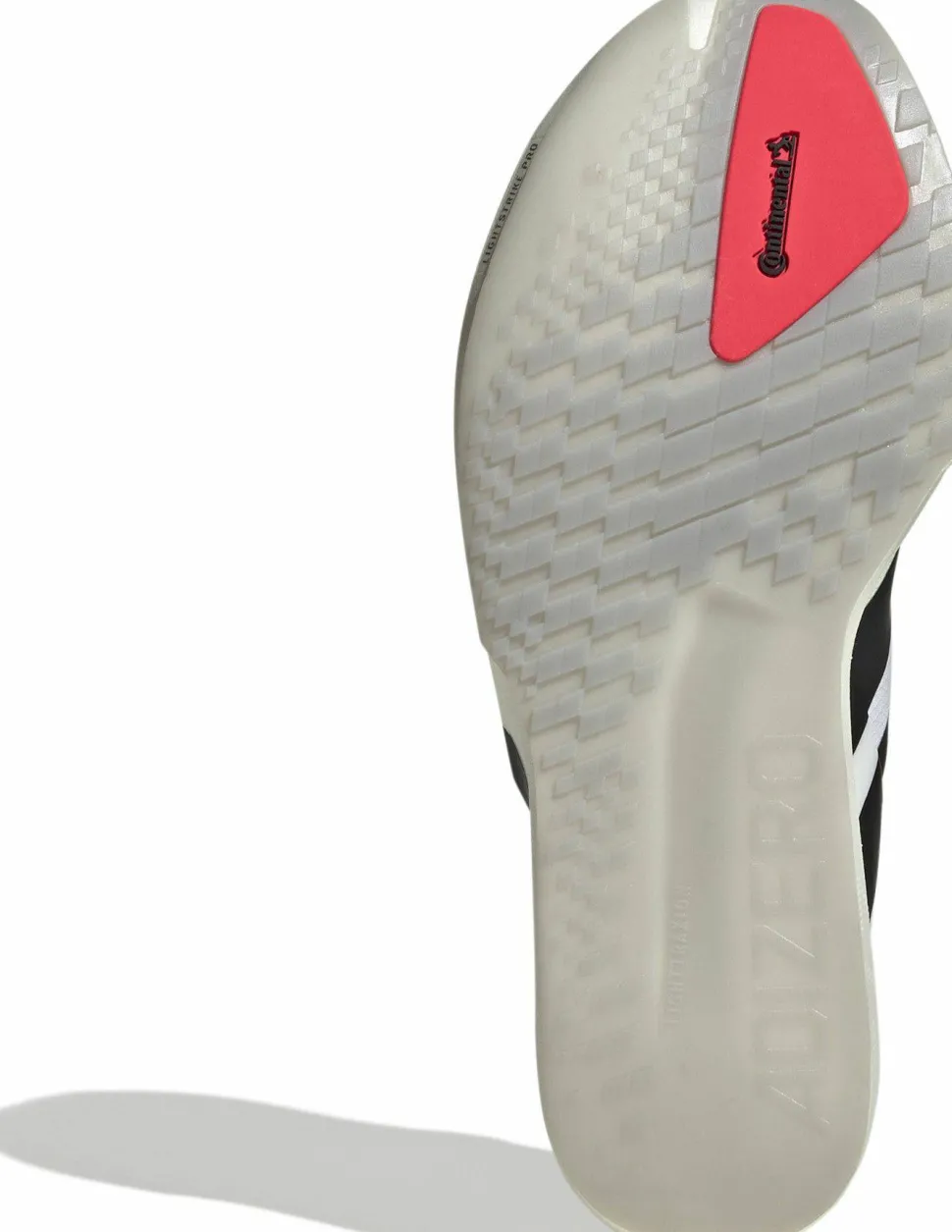Adidas Men's Adizero Adios 9 Cloud White/Core Black/Lucid Red