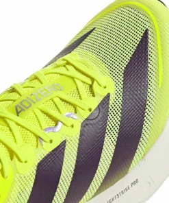 Adidas Men's Adizero Boston 13 Solar Yellow / Aurora Plum / Powder Plum