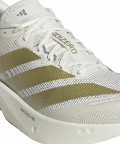 Adidas Men's Adizero Boston 13 Cloud White/Gold Mint/Halsil
