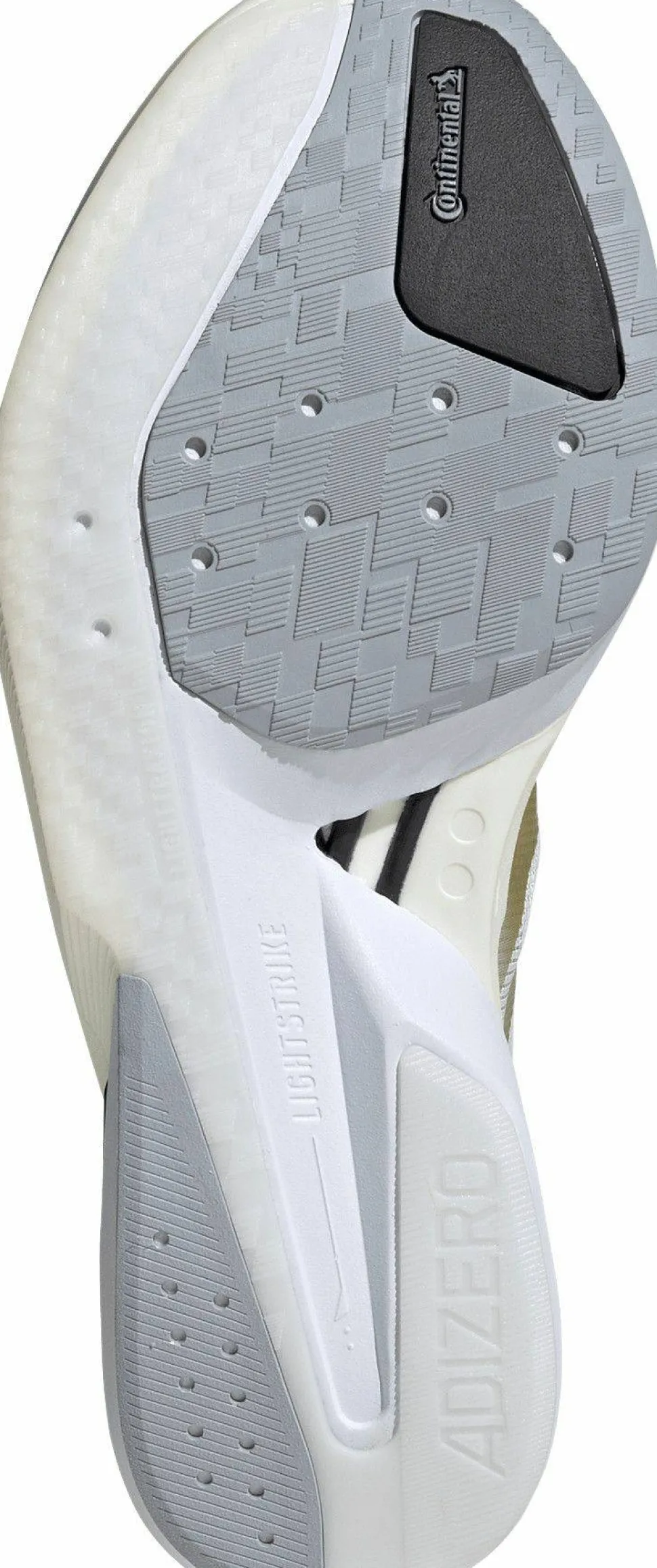Adidas Men's Adizero Boston 13 Cloud White/Gold Mint/Halsil
