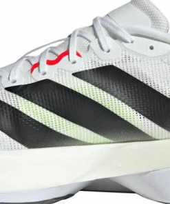 Adidas Men's Adizero Boston 13 Cloud White/Core Black/Lucid Red