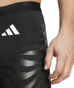 Adidas Men's Adizero Control Running Short Tights Black
