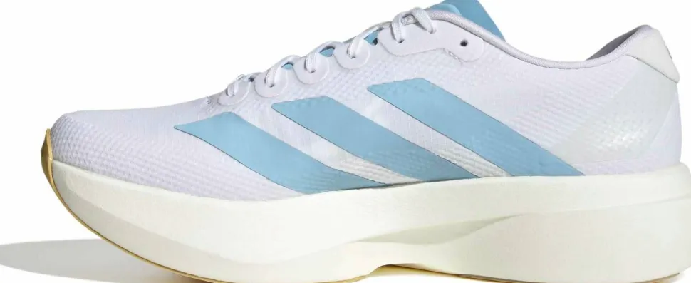 Adidas Men's Adizero Evo SL Cloud white/Cloud blue/Magold
