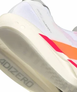 Adidas Men's Adizero Takumi Sen 11 Cloud White/Lucid Orange/Lucid Red