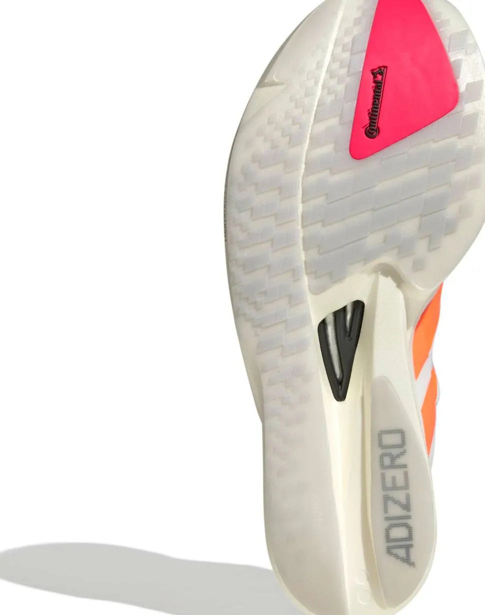 Adidas Men's Adizero Takumi Sen 11 Cloud White/Lucid Orange/Lucid Red
