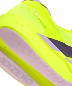Adidas Men's Adizero Takumi Sen 11 Solar Yellow/Aurora Plum/Powder Plum
