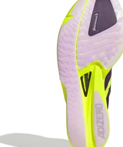 Adidas Men's Adizero Takumi Sen 11 Solar Yellow/Aurora Plum/Powder Plum