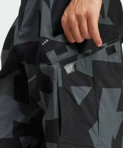 Adidas Men's Cargo Aop Pants Black/Carbon/Gresix/