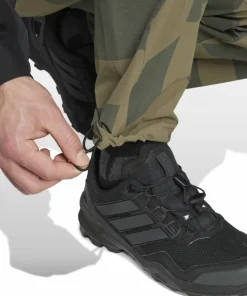 Adidas Men's Cargo Aop Pants Carbon/legivy/olistr/