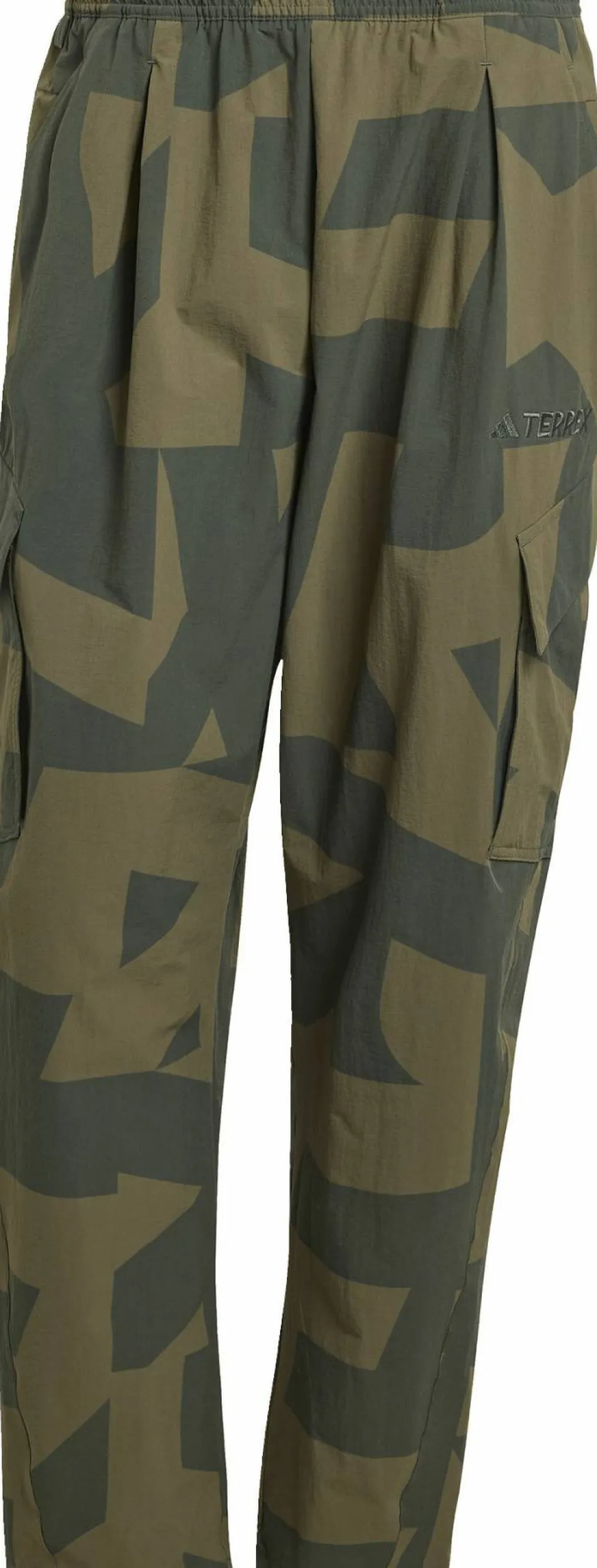 Adidas Men's Cargo Aop Pants Carbon/legivy/olistr/