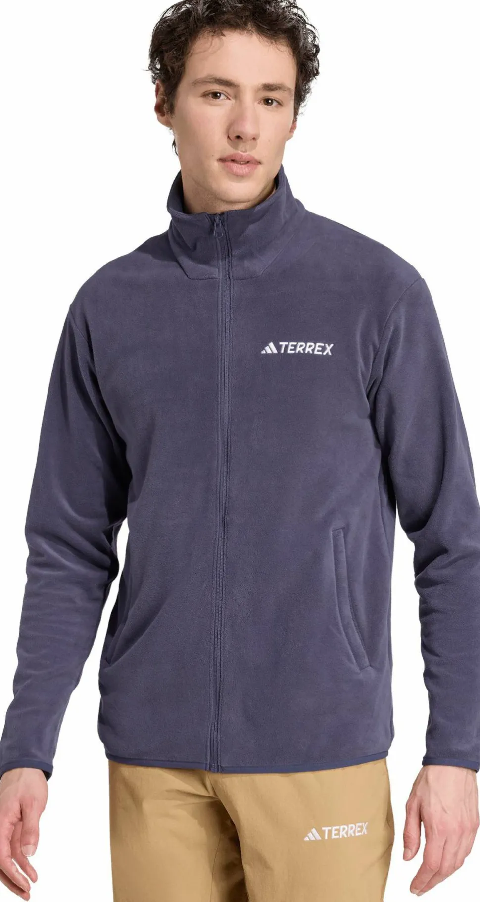 Adidas Men's Ess Full Zip Fleece Shanav