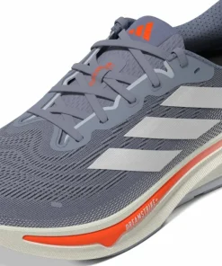 Adidas Men's Supernova Rise 2 Silver/Zero Metallic/Impact Orange