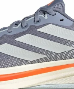 Adidas Men's Supernova Rise 2 Silver/Zero Metallic/Impact Orange