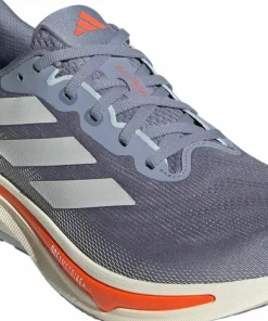 Adidas Men's Supernova Rise 2 Silver/Zero Metallic/Impact Orange