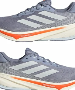 Adidas Men's Supernova Rise 2 Silver/Zero Metallic/Impact Orange