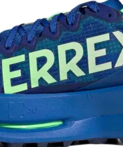 Adidas Men's Terrex Agravic Speed Ultra 2 Blue/Cloud white/Lime burst
